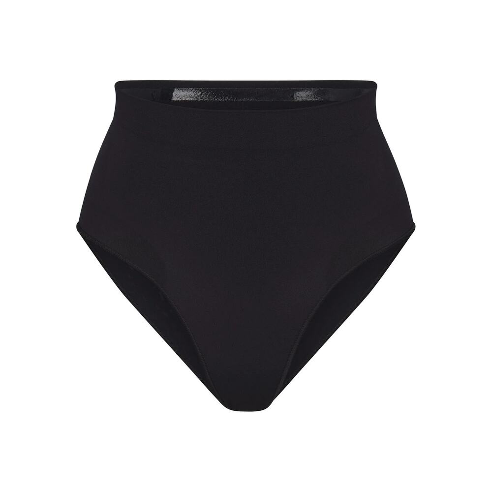 SKIMS Shapewear High Waist Tummy Control Brief Black Size L/XL Compression